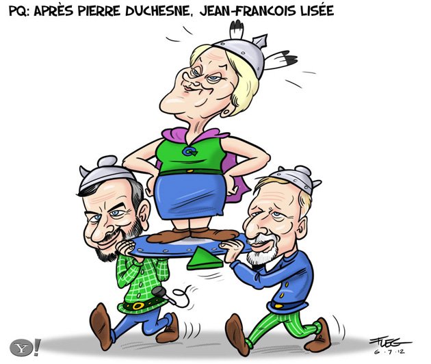 Caricature-Lisée-Duchesne-Marois