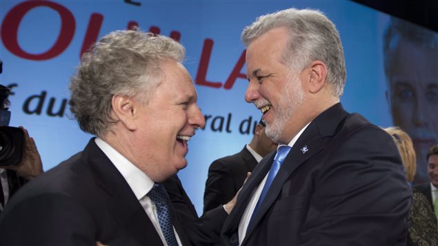 Couillard had made no gesture to distance himself from Charest